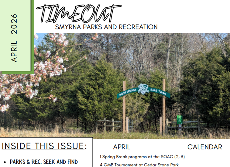April 2026 Newsletter banner